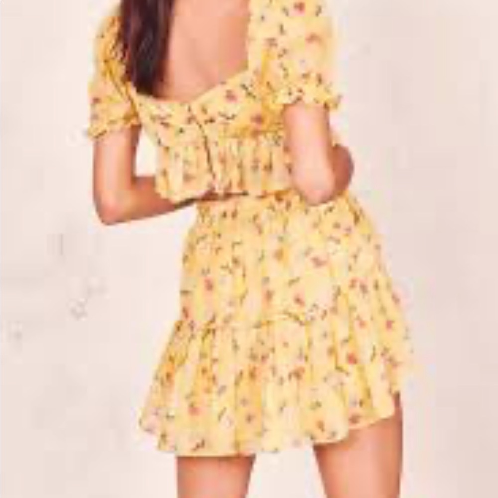 LoveShackFancy Ruffle Mini Skirt - Picture 2 of 7